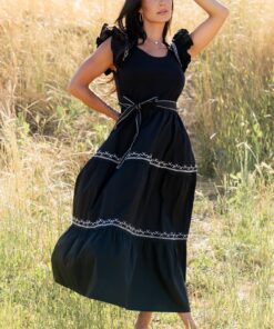 Off Shoulder Elegant Midi Dress