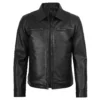 Men’s Style Black Leather Jacket